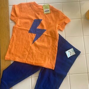 Primary Boys tee shirt and pants set